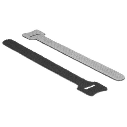 Delock 18686 velcro negro 10 pieza(s)
