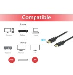 Equip displayport 1.4 st/st 2.0m 8k/60hz komp.hdcp schwarz
