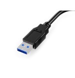 Equip adapterkabel usb3.0-vga st/bu 0.15m 1920x1080/60hz sw