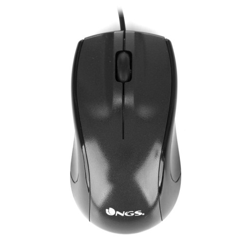 Ratón ngs black mist hasta 800 dpi