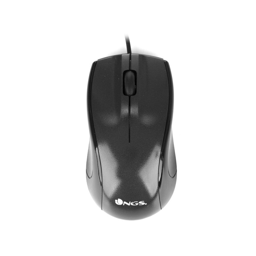 Ratón ngs black mist hasta 800 dpi