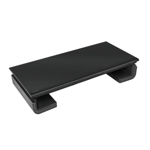 Elevador monitor logilink, 420-520mm, plegable, negro
