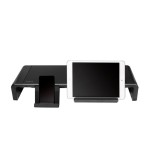 Elevador monitor logilink, 420-520mm, plegable, negro