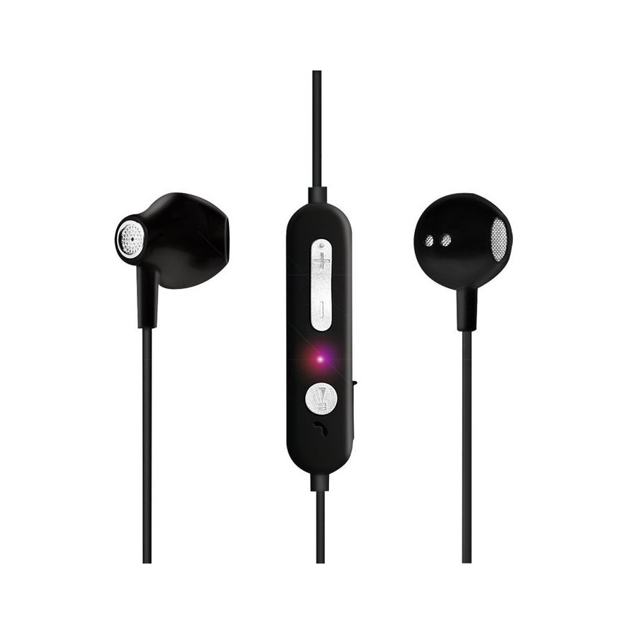 Logilink auriculares in-ear estéreo bluetooth, bt v5.0, negro