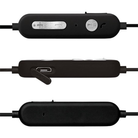 Logilink auriculares in-ear estéreo bluetooth, bt v5.0, negro
