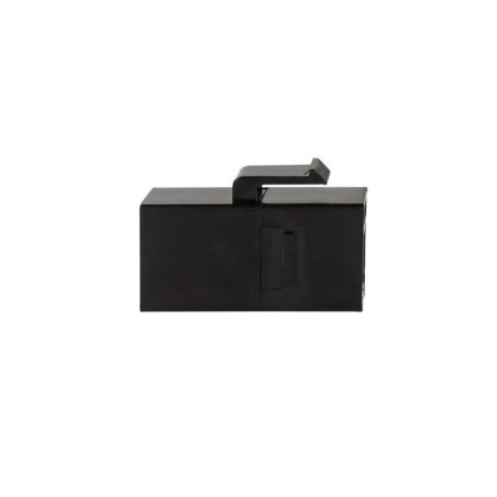Acoplamiento keystone logilink 2x rj45 utp, cat.5e, negro