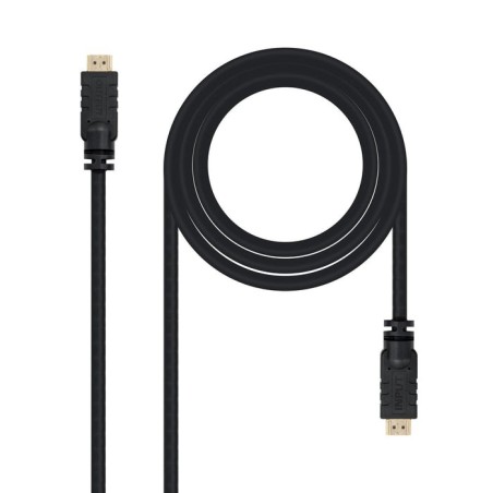 Nanocable cable hdmi v1.4 con repetidor macho a hdmi v1.4 macho 20m - alta velocidad - negro
