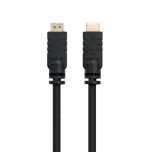 Nanocable cable hdmi v1.4 con repetidor macho a hdmi v1.4 macho 20m - alta velocidad - negro