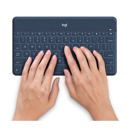 Teclado español logitech keys-to-go azul bluetooth 920-010044