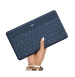 Teclado español logitech keys-to-go azul bluetooth 920-010044