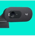 Logitech webcam hd c505 negra 720p/30fps/micro largo alcance/usb-a 960-001364