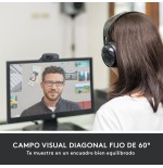 Logitech webcam hd c505 negra 720p/30fps/micro largo alcance/usb-a 960-001364