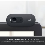 Logitech webcam hd c505 negra 720p/30fps/micro largo alcance/usb-a 960-001364