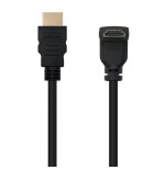 Nanocable cable hdmi v1.4 acodado macho a hdmi v1.4 macho 1.80m - alta velocidad - negro