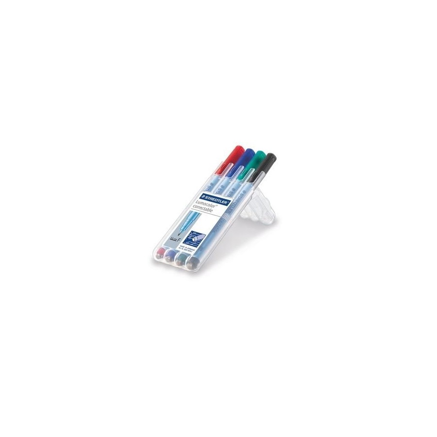 Staedtler rotuladores lumocolor correct f 4st