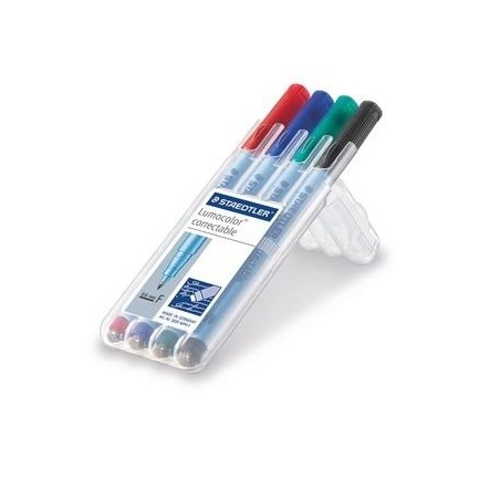 Staedtler rotuladores lumocolor correct f 4st