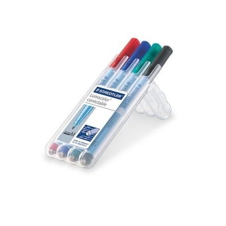 Staedtler rotuladores lumocolor correct m 4st