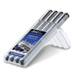 Staedtler pigment liner negro caja 4pcs