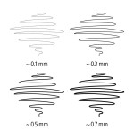 Staedtler pigment liner negro caja 4pcs