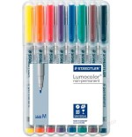 Staedtler rotuladores lumocolor m nonperm 8st