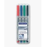 Rotulador staedtler lumocolor f nonperm 4pcs