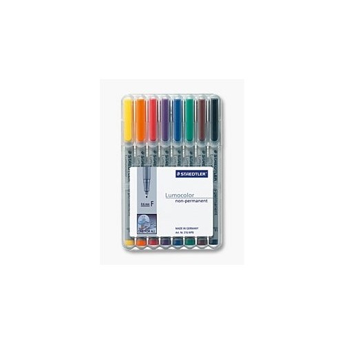 Staedtler rotuladores lumocolor f nonperm 8 piezas