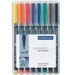 Staedtler lumocolor rotuladores permanentes 8 piezas