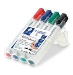 Staedtler rotulador para pizarra blanca lumocolor caja 4ud