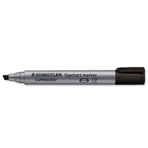 Marcador flipchart staedtler lumocolor negro 10 piezas