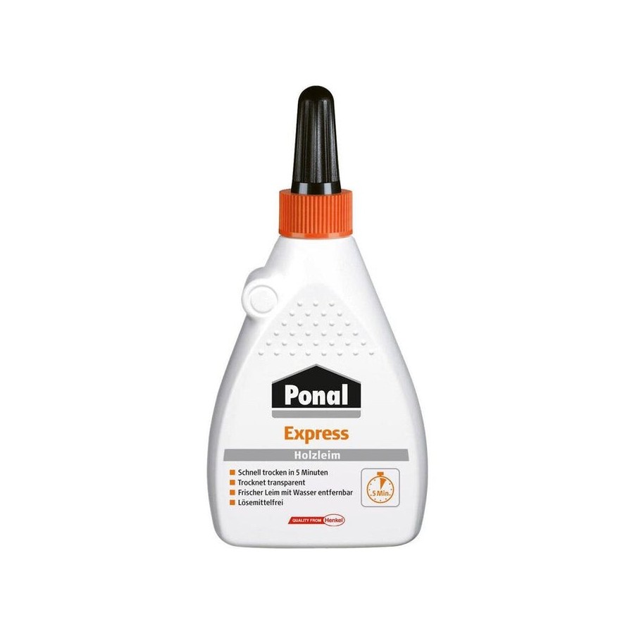 Cola para madera ponal express, bote de 120g, 9h pn15x