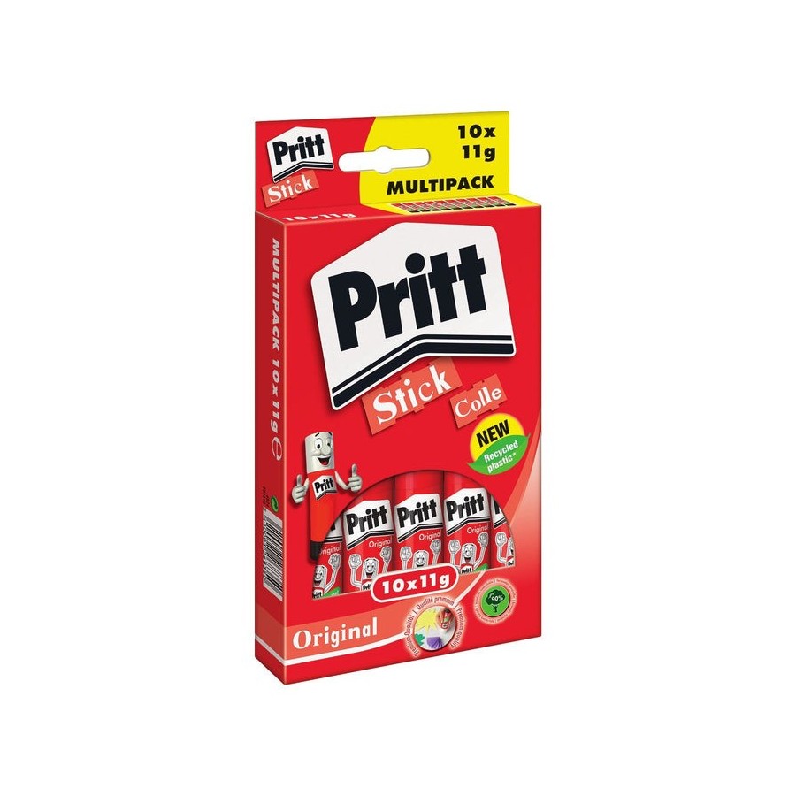 Pritt pegamento en barra multipack 10 st x 11g, 9h ps4bf