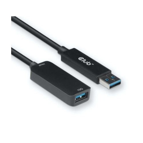 Club3d cac-1411 cable usb 5m (alargo) 3.2 gen 2 (3.1 gen 2) usb a negro