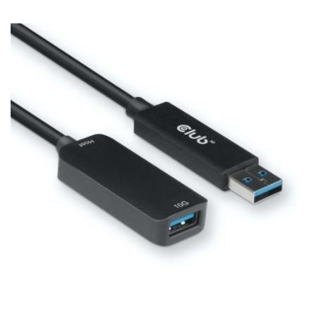 Club3d cac-1411 cable usb 5m (alargo) 3.2 gen 2 (3.1 gen 2) usb a negro