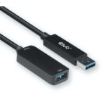 Club3d cac-1411 cable usb 5m (alargo) 3.2 gen 2 (3.1 gen 2) usb a negro
