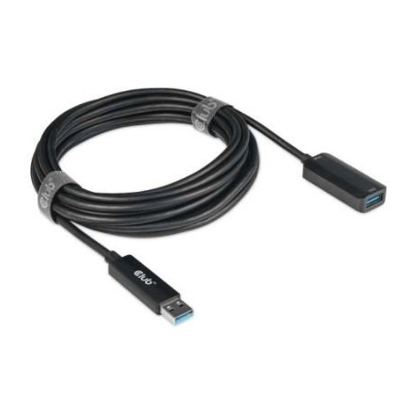 Club3d cac-1411 cable usb 5m (alargo) 3.2 gen 2 (3.1 gen 2) usb a negro