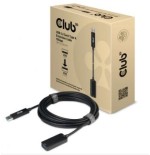 Club3d cac-1411 cable usb 5m (alargo) 3.2 gen 2 (3.1 gen 2) usb a negro