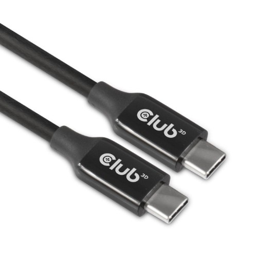Cable de conexión club3d usb 3.2 tipo c  tipo c activo 5m m/m retail
