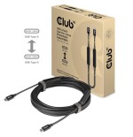 Cable de conexión club3d usb 3.2 tipo c  tipo c activo 5m m/m retail