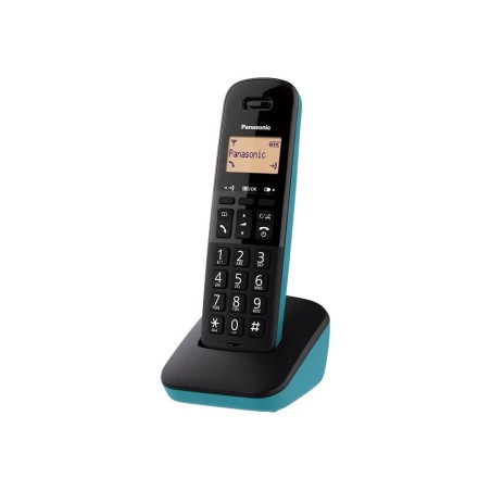 Telefono inalambrico panasonic cordless kx-tgb610jtc azul 50 numeros en agenda bloqueo numeros 2*aaa