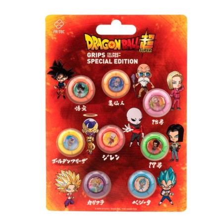 Pack 8 grips para mando fr-tec set fighters special edition dragon ball super