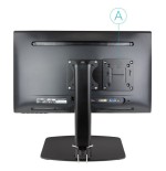 Tooq soporte vesa para mini pc - peso max 3kg - vesa 100x100 - negro