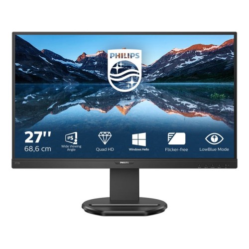Monitor profesional philips 276b9 27' qhd multimedia negro