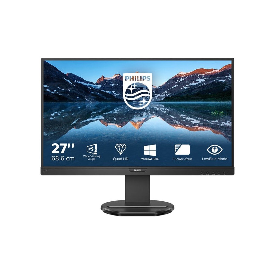 Monitor profesional philips 276b9 27' qhd multimedia negro