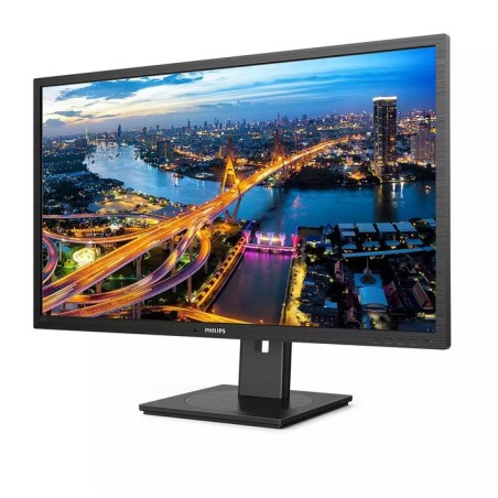 Monitor philips profesional 325b1l 31.5'/ qhd/ multimedia/ negro