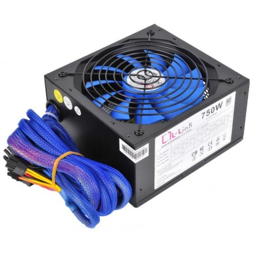 L-link fuente de alimentación 750w ll-ps-750-80+