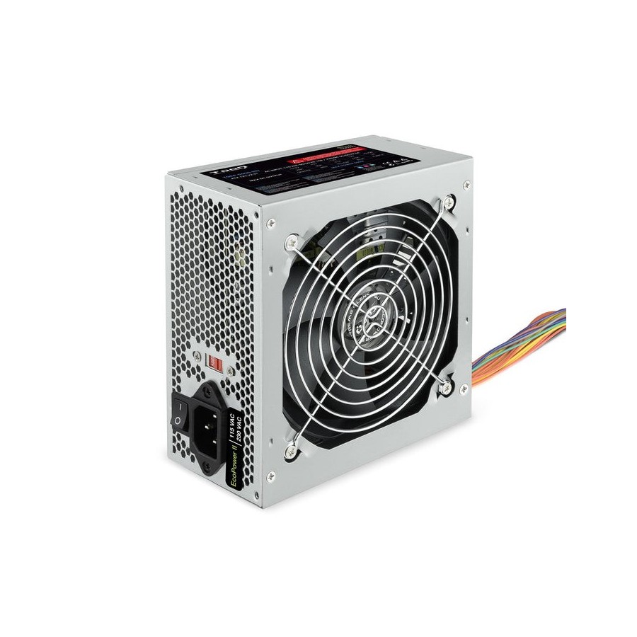 Tooq ecopower ii fuente de alimentacion 500w atx 1.3 12v - ventilador silencioso 120mm