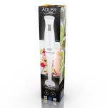 Adler ad 4622 batidora de mano, 200 w, número de velocidades 1, blanco