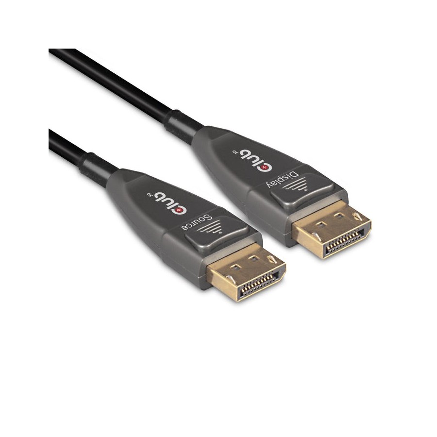 Club3d displayport cable 1.4 aktiv optico 20m 4k120hz st/st retail