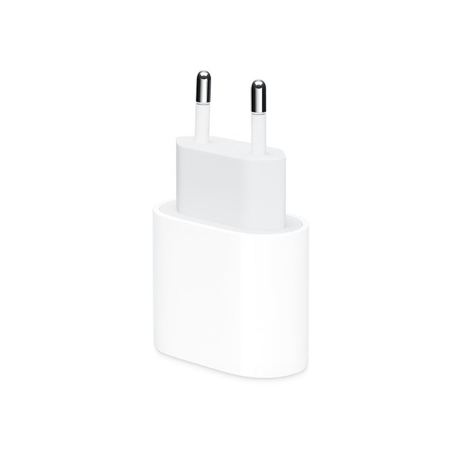 Apple cargador 20w usb-c carga rapida blanco mhje3zm/a