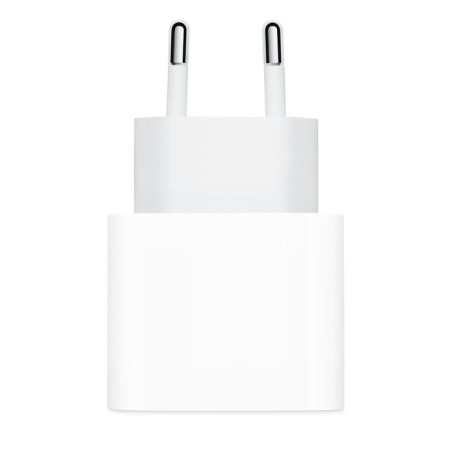 Apple cargador 20w usb-c carga rapida blanco mhje3zm/a